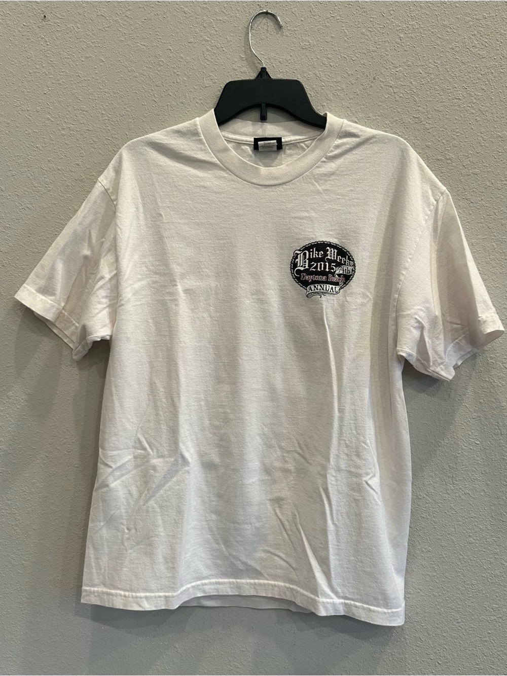 Hot Leathers Bike Week 2015 Daytona Beach Graphic Tee Large